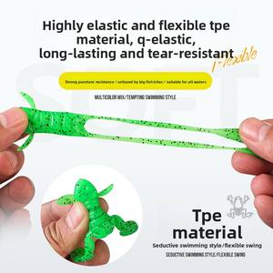 <span class=keywords><strong>Leurre</strong></span> <span class=keywords><strong>de</strong></span> <span class=keywords><strong>surface</strong></span> flottant Taiyu en acier inoxydable, imitation <span class=keywords><strong>grenouille</strong></span>, 5g, pour pêche au saut - Product Image 5