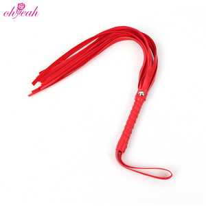 Wholesale in <strong>Stock</strong> Dominatrix Flogger Braided Sex Bdsm Spanking Leather <strong>Whip</strong> - Product Image 4
