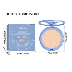 <span class=keywords><strong>Polvo</strong></span> Facial Mate de Larga Duración, Control de Grasa, 3 Colores, <span class=keywords><strong>Polvo</strong></span> Fijador de Maquillaje, Venta al por Mayor - Product Image 6