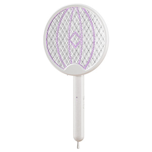 ไม้ตียุงไฟฟ้าแบบสองโหมด พร้อมไฟดักยุงสีม่วง ชาร์จไฟได้ - Product Image 4