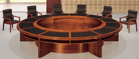 Bateau Forme Grand Tables de Conférence Salle de Réunion Table Design (FOHC-20248 #)