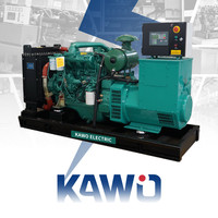 Groupe électrogène diesel silencieux de type 1000 kW, refroidi par eau, triphasé, 50 Hz, alimentation de secours industrielle avec ATS 480 V