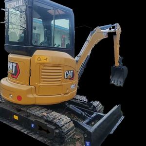 Mini-excavatrice CAT 303D/303E d'occasion certifiée CE, 3 tonnes | Pompe hydraulique d'occasion pour petites machines de construction Caterpillar - Product Image 1
