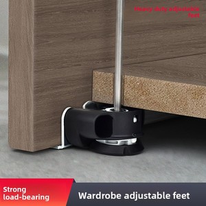 Patas Ajustables de Hierro para Muebles, Sofá, Armario, Mesa de Comedor - Diseño Moderno y Simple, Soporte de Nivelación - Product Image 5