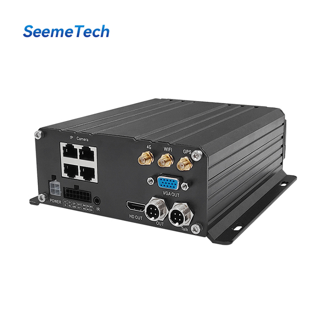 Wholesale 8CH AHD 4CH IPC 4TB H.265/H.264 GPS/4G/WIFI AI DMS/ADAS/BSD/APC Digital Video Recorder MDVR MNVR Truck DVR