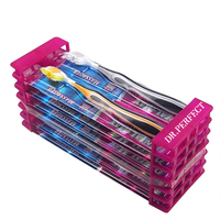 Brosse à dents jetable pour adultes de haute qualité, à poils en nylon doux, pour usage domestique, fabriquée en Chine