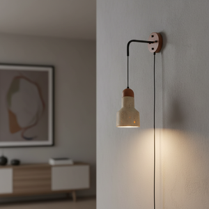 Lampada da Parete Moderna Minimalista, con Accento in Pietra Onice Gialla e Stile Retrò - Product Image 6