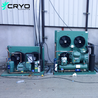 Unité de condensation industrielle de type ouvert avec compresseur scroll et moteur pour un fonctionnement écologique stable et des performances durables
