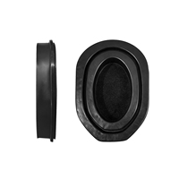 Coussinets d'oreille en silicone de remplacement WorkCast, écologiques, respirants, certifiés CE, réduction du bruit pour les casques Honeywell