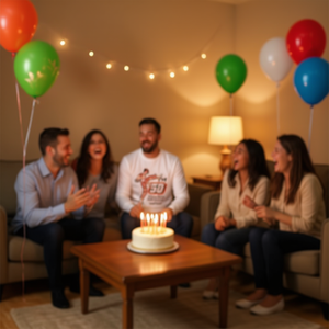 T-shirt a maniche lunghe per il 50° compleanno I Like to Kick Stretch - Prodotto promozionale - Product Image 3