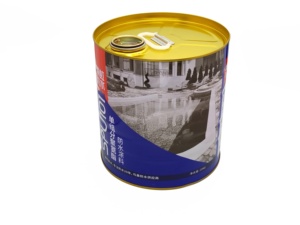 Fût en acier vide personnalisé, imprimé et enduit, pour solvant, fût en acier à ouverture fermée avec couvercles hermétiques - Product Image 4