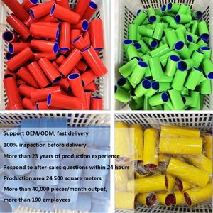 Nhà Sản Xuất Hiệu Suất Cao Ô Tô Tản Nhiệt Thẳng Silicone Hose 3 "76Mm Đen Đỏ Màu Xanh Intercooler Silicone Coupler - Product Image 3