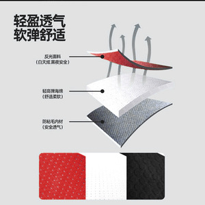 Set Guinzaglio e Pettorina Riflettente Anti-Trazione a Gilet per Cani di Taglia Grande - Product Image 6