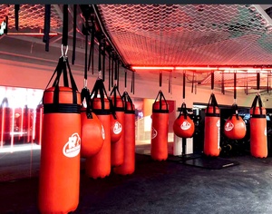 Đấm túi nhà Máy Giá huỳnh quang MMA Kick Boxing nặng Túi PVC da PU Chất liệu 6ft/5ft cao thoải mái kháng khuẩn - Product Image 2