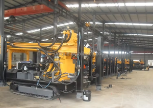 Plate-forme de forage de puits d'eau sur chenilles 180m-400m à moteur diesel 220V/380V avec moteur de pompe et composants de noyau de moteur - Product Image 4