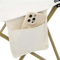 Chaise pliante portable en métal léger avec sac de transport pour le camping en plein air, la pêche, OEM ODM personnalisé, ISO CE