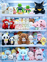 Vente en gros usine de jouets en peluche en vrac pour machines à griffes, poupées en peluche douces et adorables pour machines de jeux d'arcade