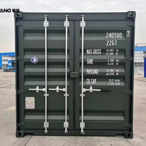 ตู้คอนเทนเนอร์ขนส่งสินค้าแห้งเหล็กคอร์เทนมือสอง สภาพใหม่และสะอาด ขนาด 20 ฟุต และ 40 ฟุต สำหรับขาย - Product Image 4