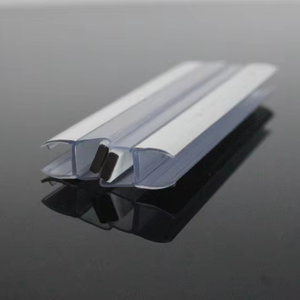 Impermeabile in plastica trasparente tappo per bordo in PVC doccia vetro guarnizione per porta a striscia di tenuta inferiore per sigillare strisce 6mm - Product Image 1