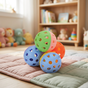 Pelota de Juguete de Plástico Duradera y Ligera para Gerbillas y Hámsters - Product Image 2