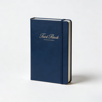 Carnet de notes personnalisable avec impression et estampage à chaud, agenda, journal, carnet d'affaires, couverture rigide en cuir