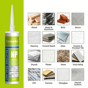 Sellador de Silicona Neutro de Alto Rendimiento Seimeda NP, Adhesivo Impermeable y Resistente a la Intemperie <span class=keywords><strong>para</strong></span> Sellado de Vidrio en <span class=keywords><strong>Ventanas</strong></span>, Puertas y Construcción - Product Image 4