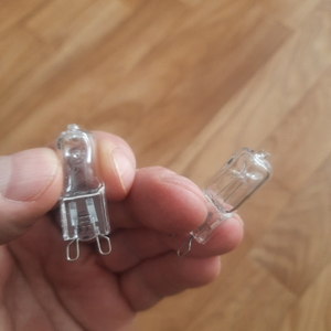 مصابيح هالوجين G9 V 18W 20W 25W مصباح إضاءة ثريا زجاج شفاف صغير G9 فرن هالوجين 2 دبوس ضوء دافئ - Product Image 5