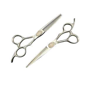 Tijeras Profesionales para Cabello de 6.0 Pulgadas, Tijeras de Entresacar de Acero Inoxidable para Diestros, Uso en Salón de Belleza MU 76 - Product Image 4