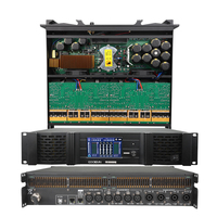Amplificador de Potencia FX10000Q con Disipador de Calor de Cobre, 4 Canales, Clase TD, DSP, Pantalla Táctil, Dante, AES, FIR, 1350W