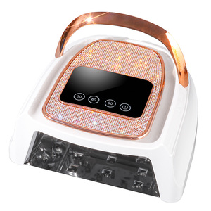 Profession elle kabellose <span class=keywords><strong>LED</strong></span>-Nagel lampe Hochleistungs-wiederauf ladbarer UV/<span class=keywords><strong>LED</strong></span>-Trockner Smart Sensor 3 Timer Kunststoff US-Gel-Maniküre Perfekt - Product Image 1