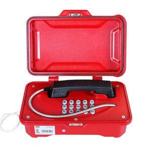Teléfono Industrial Resistente a la Lluvia IP67, Teléfono de Emergencia con Cable para Uso en Exteriores - Product Image 4