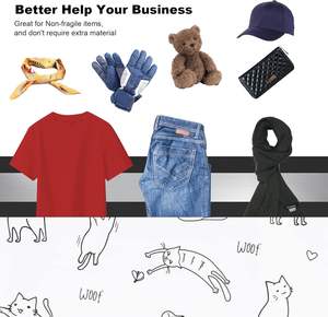 Bolsas de Envío de Polietileno Resistentes y Personalizables para Ropa, Pequeñas Empresas, Autosellables, Reutilizables, con Impresión Personalizada - Product Image 3