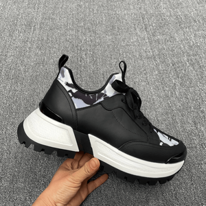 Men's Modern Elegant Sneakers Firm Frame Construction Plush <b>Supportive</b> Cushioning Tear Resistant Non-Deforming Timeless Vintage - Product Image 4