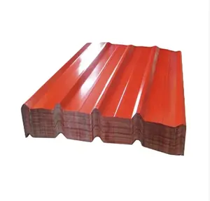 Lamiera per tetto in acciaio ondulato Prepainte galvanizzato/lamina per copertura metallica rivestita di colore Gi