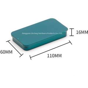 110*60*16mm banda stagnata scatola di ferro solido profumo e caramella compressa di medicina quadrata personalizzata - Product Image 6
