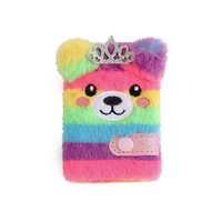 Carnet de notes en peluche pour enfants d'école, mignon, de poche, mini, petit, pour filles