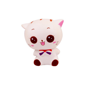 Cute Cat Pu Fidget Toy Slow <b>Rebound</b> Stress Relief For Kids 2 To 4 Years Unisex Gift - Product Image 1