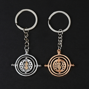 Collier en alliage vintage ZRM pour Time Turner Time Converter Hourglass Horcrux, motif dessin animé, impression numérique, cadeau, direct fabricant - Product Image 2