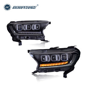 HCMOTIONZ montaje de lámpara delantera LED de fábrica 2015-2020 para Ford Ranger Compatible 6000K Faro de coche para T6 T7 VT4 4X4 Pickup Arqu - Product Image 1