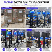 Cabina de Fotos DSLR con Control Remoto Inalámbrico, Pantalla Táctil de 15.6 Pulgadas, Trípode, Kiosco para Selfies, para Alquiler en Eventos