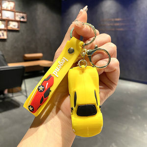 Llavero creativo 3D <span class=keywords><strong>de</strong></span> coche <span class=keywords><strong>de</strong></span> carreras <span class=keywords><strong>de</strong></span> PVC, llavero <span class=keywords><strong>de</strong></span> coche <span class=keywords><strong>de</strong></span> dibujos animados, colgante para bolso, llavero <span class=keywords><strong>de</strong></span> modelo <span class=keywords><strong>de</strong></span> coche, venta al por mayor - Product Image 1