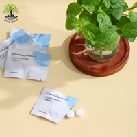 Comprimés solides de dentifrice de taille de voyage personnaliser pour les comprimés végétaliens sans fluorure d'hôtel