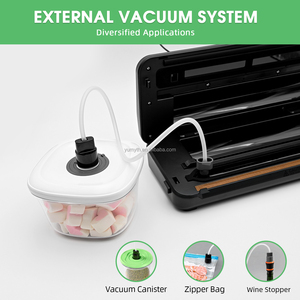 YUMYTH S/S Mini scellant alimentaire sous vide électrique automatique meilleur Assistant Sous Vide pour les repas frais délicieux <span class=keywords><strong>Freshpack</strong></span> Pro Series - Product Image 5