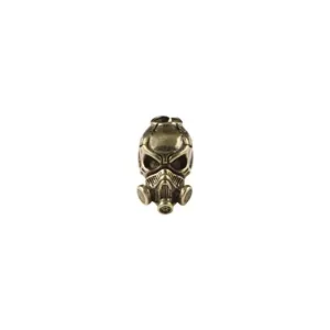 Bán Buôn Châu Âu Và Hoa Kỳ Punk Skull Brass Keychain Mặt Dây Chuyền Thủ Công Mỹ Nghệ Kim Loại