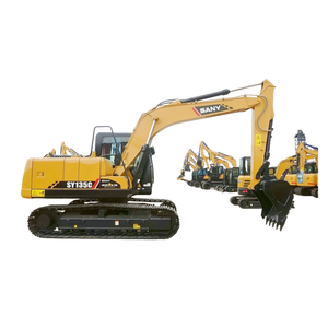 Excavatrice d'occasion de haute qualité SANY SY135C 13ton SY 135C-9 Excavatrices agricoles d'occasion SY135 bien vendues - Product Image 1