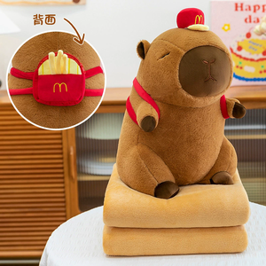 Toptan Karikatür Stitch Bebek Oyuncak Uyku Yastığı Seyahat Battaniyesi 2'si 1 Arada Araba Klima Battaniyesi Uyku Battaniyeleri Çocuklar İçin Hediyeler - Product Image 6