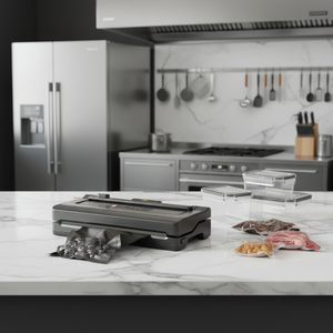 Scelleuse sous vide industrielle PW300A, automatique, électrique, longueur de scellement de 300 mm, matériau plastique pour usage domestique - Product Image 3