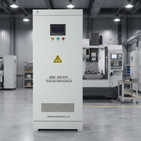 Stabilisateur de tension automatique triphasé série SBW 200KVA 250KVA 380V haute puissance avec compensation AVR pour CNC