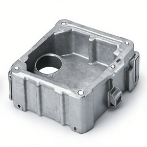 Caja de Control de Aleación de Aluminio ADC12 OEM, Carcasa de Fundición a Presión, Piezas de Equipos Industriales de Automatización Eléctrica, Hecho en Vietnam - Product Image 2