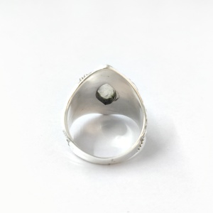 แหวนมูนสโตน เงินแท้ 925 แหวนพลอยมูนสโตน งานแฮนด์เมด คอลเลคชั่นแหวนสวย เครื่องประดับเงิน ราคาขายส่ง - Product Image 2